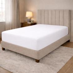 Lençol cama Solteirão Avulso 400 Fios Com Elástico 100% algodao - Rafa