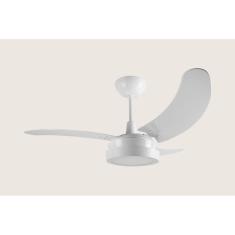 Ventilador de Teto Buzios Max Branco Led 18W 5500K 127V Tron