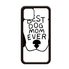 Best Dog Mom Ever Citação DIY Design para iPhone 12 Pro Max Capa para Apple Mini Mobile Case