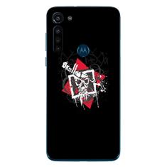 Capa Adesivo Skin015 Verso Para Motorola Moto G8 Power 2020
