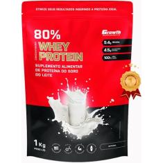 Whey Concentrado 80% Whey Protein - Growth Supplements