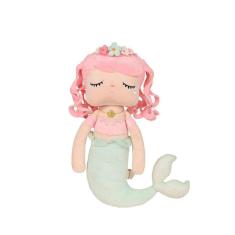 Boneca Angela Sereia Perola 33Cm - Metoo