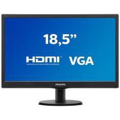 Monitor Philips 18.5” HD Widescreen HDMI VLine 193V5LHSB2