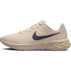 Nike Tênis de corrida masculino Revolution 6, aveia/Gridiron-oxigênio roxo, 7 UK (8 US)