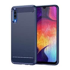 Capas para Samsung Galaxy A50S.Caso básico,Botão de pressão flexível / 360 ° Proteção completa,Anti-fingerpirnts