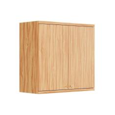 Armário Aéreo p/ Cozinha Sauvignon 2 Portas 80cm Amendoa - Ronipa