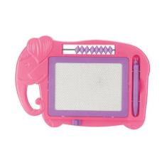 Lousa Mágica Infantil Elefante Caneta Colorida Criança Rosa - Loja Coi