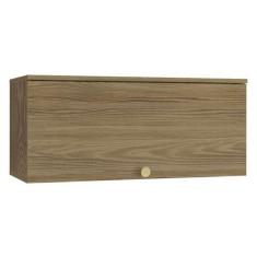 Armário Aéreo Cozinha Botanic 80cm 01 Porta M637 Kappesberg, Nogueira