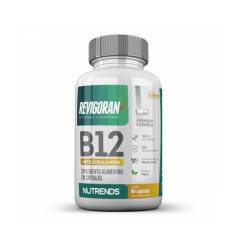 Revigoran Vitamina B12 9,9mcg Nutrends 60 Cápsulas, Sem Sabor