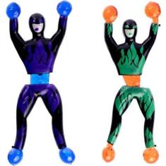 Bonecos Furia Ninja Hero Squad Gruda Desce Parede Vidro - Ark Toys, Gr