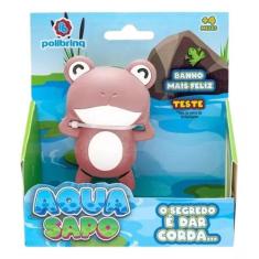 Brinquedo De Banho Sapinho De Corda Aqua Sapo - Polibrinq
