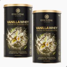 Kit 2 Whey Protein Baunilha 900g Essential Nutrition