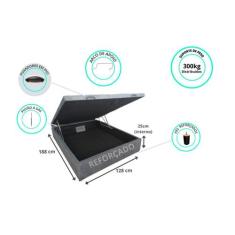 Cama Box Baú Casal Padrão Viúva 128x188 - Jadmax