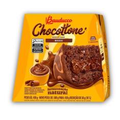 Chocotone Bauducco Panetone Recheado Mousse Chocolate 450g