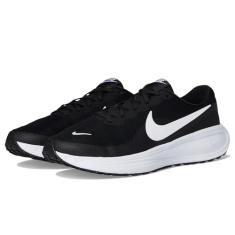 Nike Tênis de corrida masculino Revolution 8 Road, Preto/branco e preto, 7 X-Wide