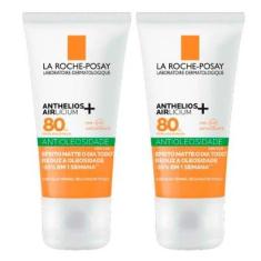 La Roche-Posay Anthelios Airlicium+ Kit com 2 Unidades - Protetor Solar Facial FPS80 - 40g Kit-Unissex