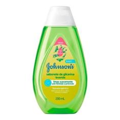 Sabonete Líquido Johnson Baby Glicerina Lavanda 200ml