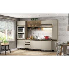 Cozinha Modulada Conect com 12 Peças Duna/Cristal - Henn