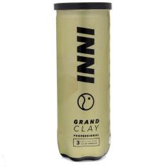 Bola de Tênis Inni Grand Clay Premium Tubo com 3 Bolas