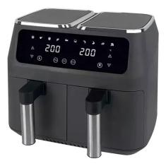 Air Fryer Dupla Digital Touch Fritadeira Gigante 8l - 127v
