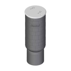 Bolsa Pneumática Suspensão Eixo c/ Base Scania S4/S5 G/R - Fabbof Comp