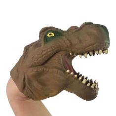 Fantoche dinossauro zoop, Marrom, UN