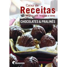 Livro - Caixa de receitas - Chocolates e Pralinês