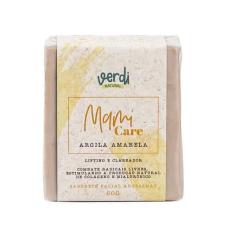Sabonete Facial Barra Clareador Argila Amarela Verdi Natural