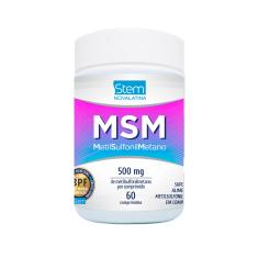 Suplemento Alimentar Stem MSM Metilsulfonilmetano 500mg - 60 Cápsulas 60 Cápsulas