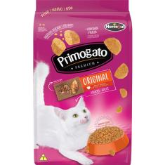 Ração Seca Primogato Premium Original Carne e Frango para Gatos Adultos - 15 Kg
