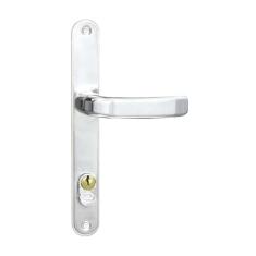 Fechadura Externa Espelho Aço 21mm Mgm Serralheiro Cromado