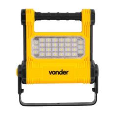 Refletor recarregável led smd 10w rrv010 vonder