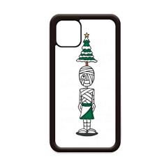 Capa Egypt Mummy Horus Árvore de Natal 01 para iPhone 12 Pro Max para Apple Mini Mobile Case Shell