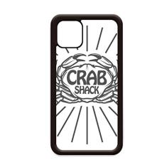 Capa para celular Apple Mobile com desenho de caranguejo radial para iPhone 11 Pro Max