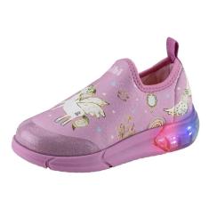 Tenis Infantil Menina Luz Bibi Space Unicórnio 1228040