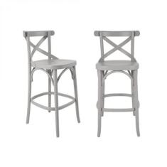 Conjunto 2 Banquetas X Texas Laqueado - Gamma Móveis