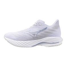 Mizuno Tênis feminino Wave Rider 28, Branco nimbus Cloud, 35