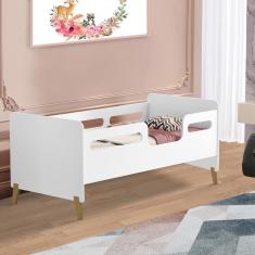 Cama Infantil Cecilia Com Grade Proteção