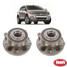 Par Cubo Da Roda Traseira Com Rolamento - Edge 2010 A 2014 - Al-550 - 