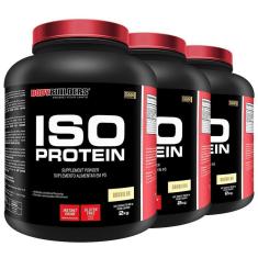 Kit 3x Iso Protein 2kg - Bodybuilders-Unissex