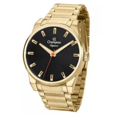 Relógio de Pulso Masculino Dourado Champion Analógico CN27590U