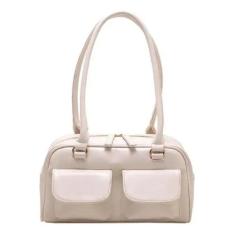 Bolsa Feminina Pequena Alta Qualidade Espaçosa Sofisticada - Alwy, Off