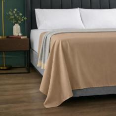 Lençol Casal Superior sem elastico 400 fios Micropercal - Out Casa, ca