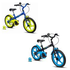 Bicicleta com Rodinhas Aro 16 Rock Criança Verden