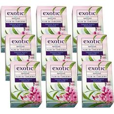 9 Sabonetes Vegetal Hidratante Japan Exotic 170g Davene
