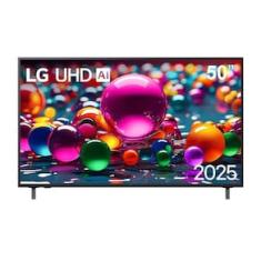 Imagem de Smart TV 4K 50" LG Ultra HD 50UA8550PSA com Processador a7 Gen8 AI, Otimizador de Jogos, Wi-Fi, Bluetooth, webOS 25 e Controle Smart Magic