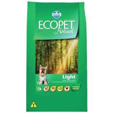 Ração Farmina Ecopet Natural Light para Cães Adultos de Raças Pequenas - 3 Kg