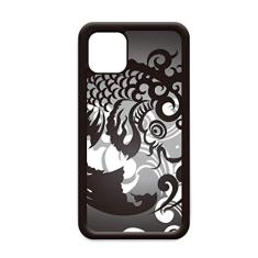 Desenho de linha padrão de ondas de peixe para iPhone 11 Pro Max capa para Apple Mobile Case Shell