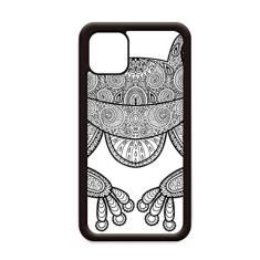 Capa fina verde sapo para iPhone 11 Pro Max para Apple Mobile Case Shell