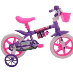 Bicicleta Infantil Cairu Violet Aro 12